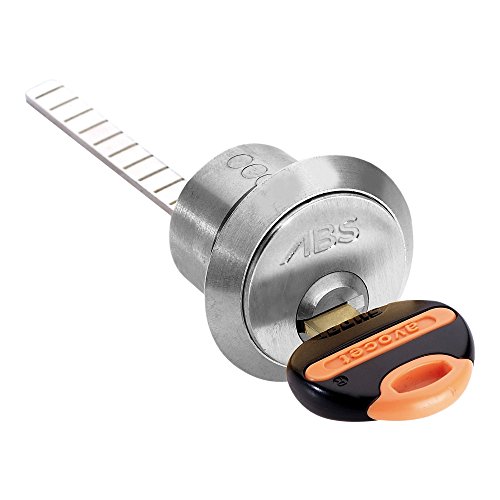 Avocet ABS Rim Cilindro cerradura de puerta, plateado