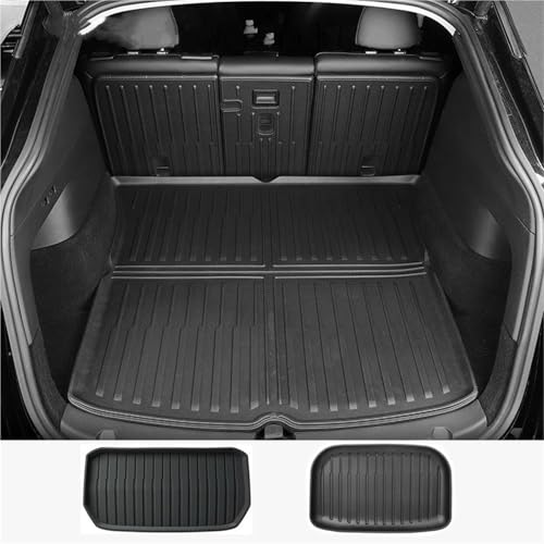 Tapis de coffre Tesla anti-salissure coussin dossier TPE - 2