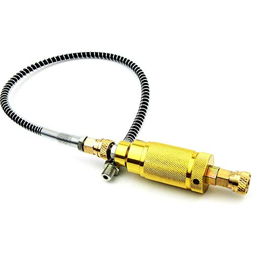 PCP Paintball Airforce Handpumpe 300 bar/4500 psi M10x1 Wasserölabscheider, inkl. Filter,1 m Druckschlauch und Schnellkupplungen