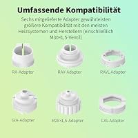 Aqara Smartes Heizkörperthermostat W600, Matter, Thread/Zigbee – Ansicht 8