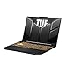 ASUS TUF Gaming F16 (2024) Gaming Laptop, 16” FHD+ 144Hz IPS-Level 16:10 Display, Intel® Core™ 5 210H Processor, NVIDIA® GeForce RTX™ 4050, 8GB DDR5, 512GB PCIe Gen4 SSD, Wi-Fi 6, Windows 11 Home