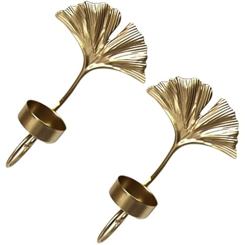DEARMAMY Metal Tealight Candle Holder Set Cover