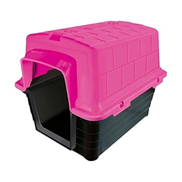Furacão Pet Casinha Plástica N.3.0 Rosa Para Cães