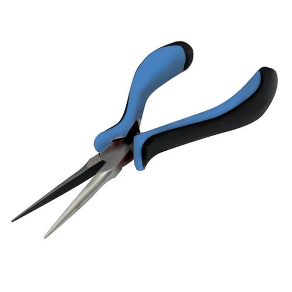 Silverline Needle Nose Mini Pliers 155mm (250388), Blue