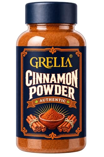 Image of 110 g Sri Lankan Cinnamon Powder | Aromatic Ground Dalchini for Tea, Coffee, Baking, Desserts, Oats, Smoothies, Curries and Everyday Cooking | Warm Spice for Sweet and Savoury Recipes | Easy-Use Jar Pack | Vegetarian