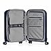 Traveler's Choice Pagosa Indestructible Hardshell Expandable Spinner Luggage, Navy, 22-Inch Carry-on
