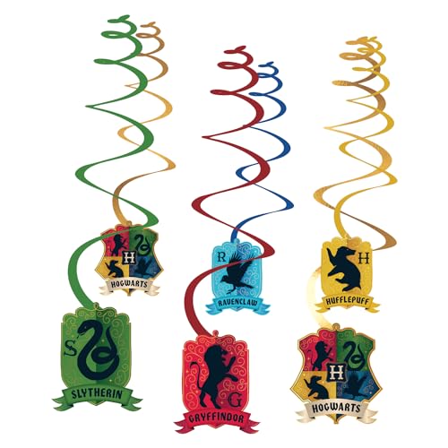 Harry Potter Houses Swirl Dec