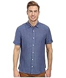 Perry Ellis Men's Solid Linen Shirt