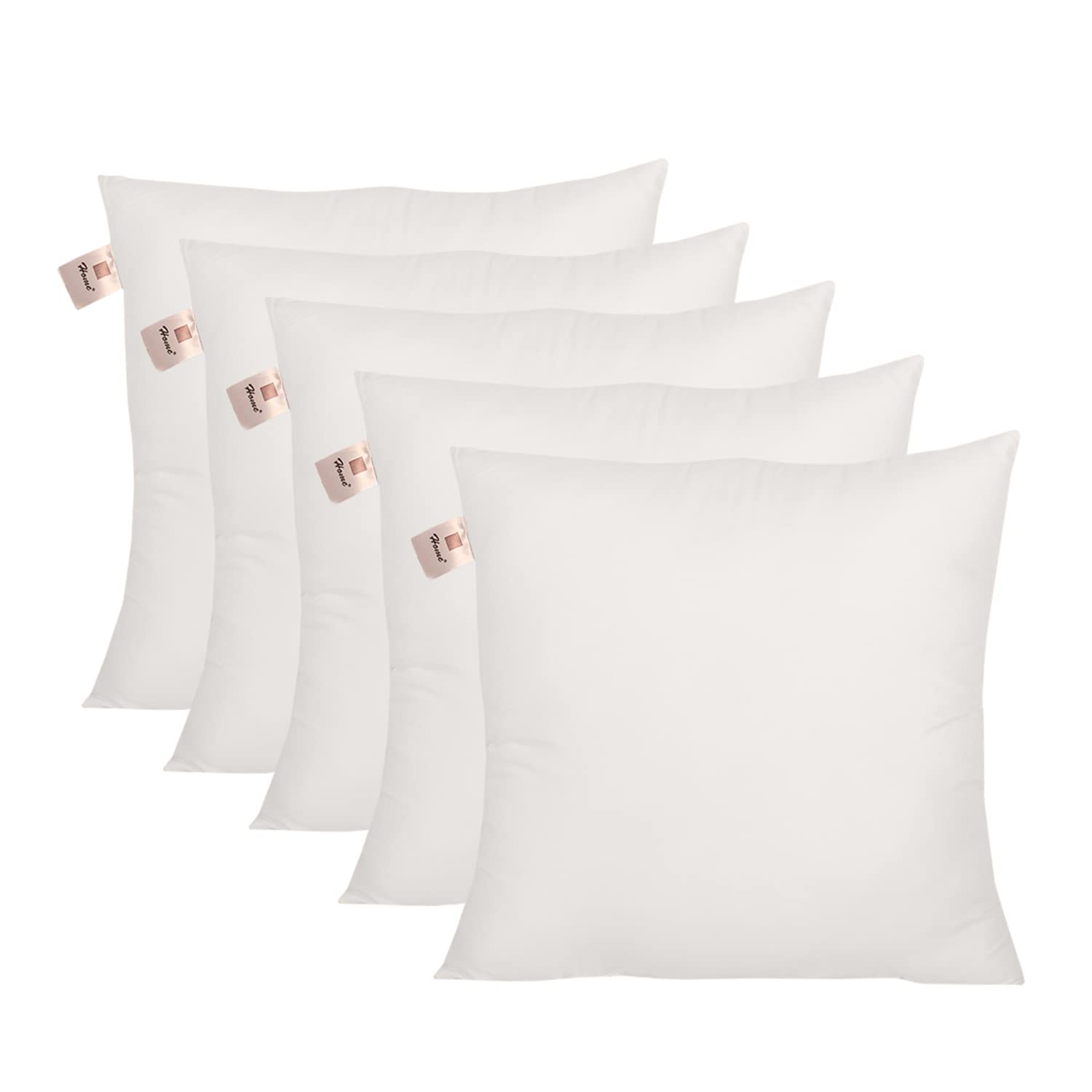 Home-The Best is for You Micro Fiber Cushion Insert Extra Soft, White (Pack of 5, 12x12 Inch) (B08JGXKBQ6) Amazon Price History, Amazon Price Tracker