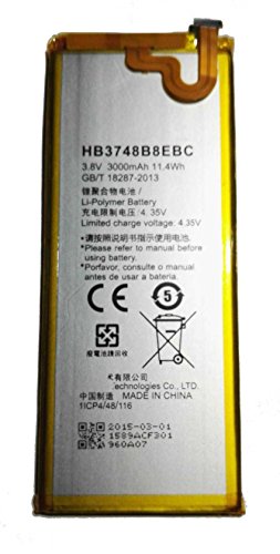 Todobarato24h Bateria Compatible con Huawei G7, 3000 mAh HB3748B8EBC Voltaje 3.8v