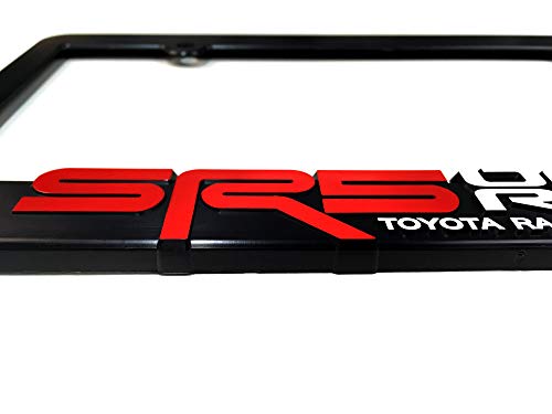 Sr5 Off Road License Plate Frames Toyota Racing Development 3D Letter Frame Brackets (1-Pair) #TOP3