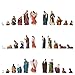 TOETOL Nativity Sets for Christmas Indoor 5.9 Inch Tall Set of 13 Pieces Nativity Scene Tabletop Resin Decorations Home Holiday Decor Religious Collectibles Gifts for All