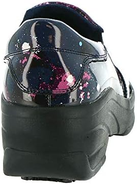 Easy Works by Easy Street womens Appreciate Clog, Purple Celestrial Patent Leather, 8.5 Wide US | Image 5