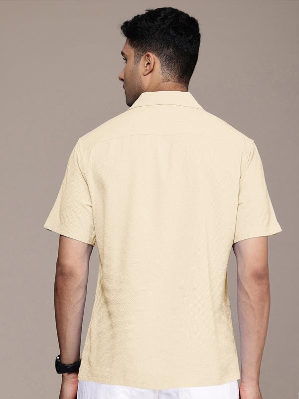 Image of Tee Projekt Fashion Textured Shirts for Men||Regular Fit Casual Shirt for Men||Fancy Shirt