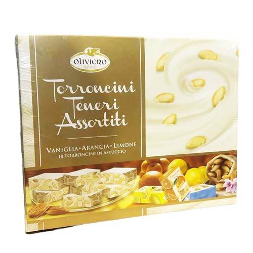 Oliviero Scatola da 18 Torroncini Assortiti