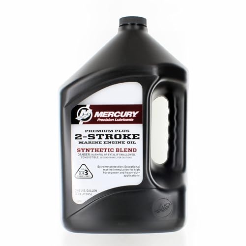 Mercury 2-Stroke Premium Plus Synthetic Blend Marine Engine ...