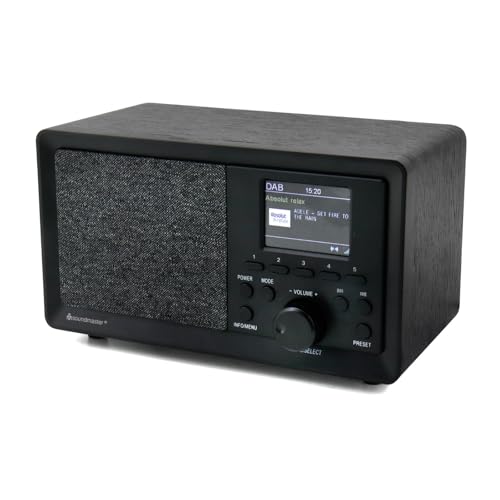 Radio DAB+ FM Soundmaster DAB350SW pour stopper les grésillements et la lumière la nuit
