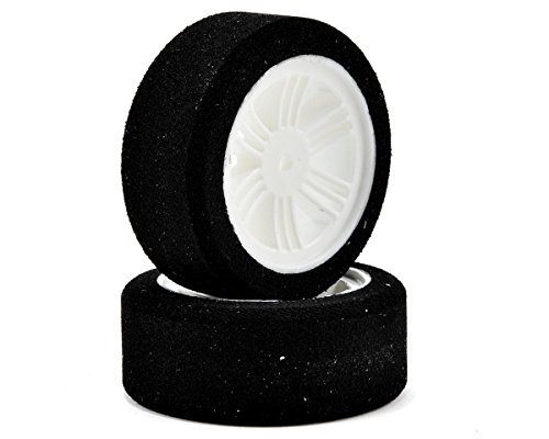 Contact RC 26mm 1/10 Nitro Sedan Foam Front Tires (2) (White) (42 Shore)