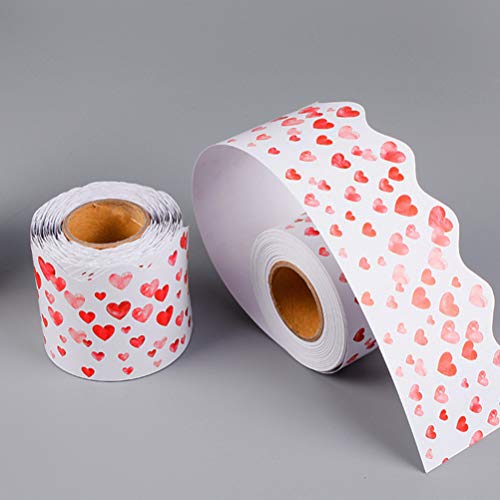 NUOBESTY Bordas de Quadro de Avisos de Coração de Exibição Decorativos para Decorações de Salas de A