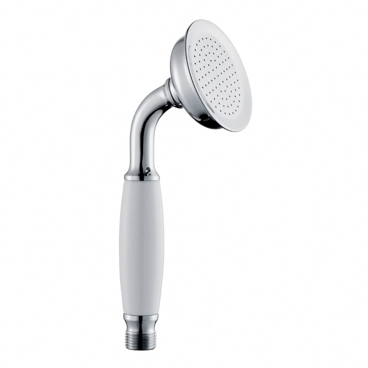 Nes Home Chrome Round Bathroom Traditional Shower Head Handheld Handset Replacement