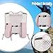 predolo Backpack, Running Vest Pack Portable for Women Men Phone Pockets Vest for Hiking Trail Cycling, Pink