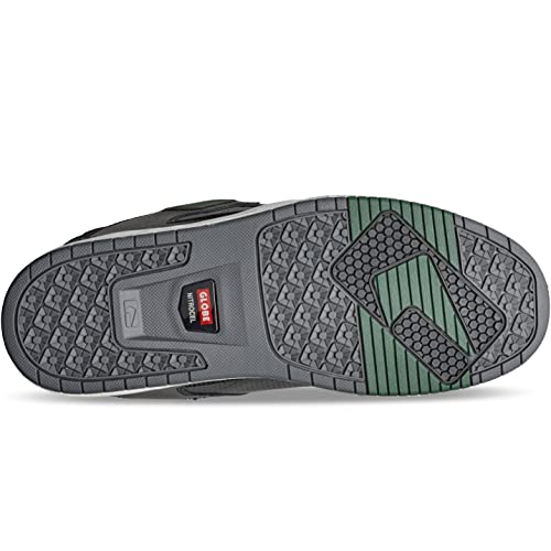 Image of Globe Sabre Skateboard Shoes, Grey Forest Black, 6.5 AU