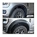 Fender Flares Wheel Arch Set Car Styling Compatible For Ford Ranger Next Gen 22-24 Compatible For Wildtrak And Wildtrak-X Dual Cab Models(With sensor hole)