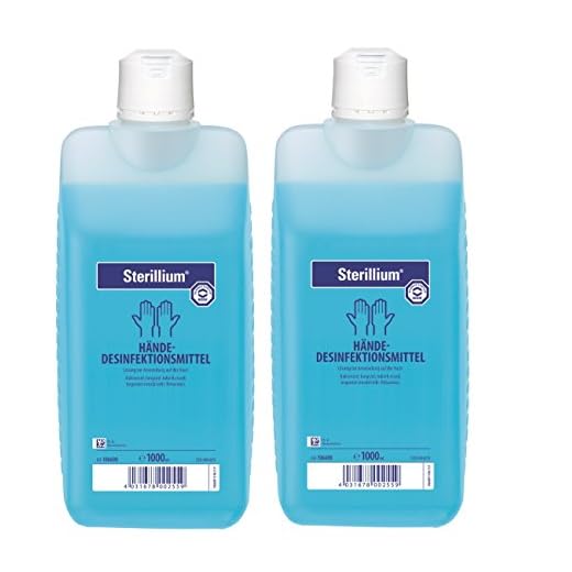 2 x Sterillium Manos - Desinfectante 1000 ml