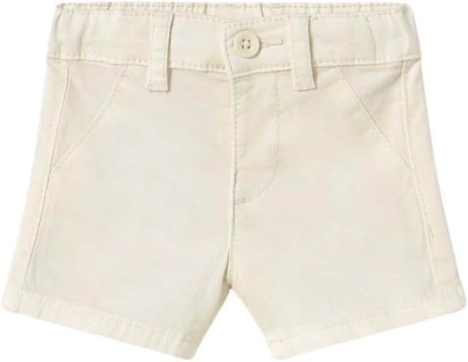 Mayoral Twill Basic Shorts for Baby-Boys Pottery