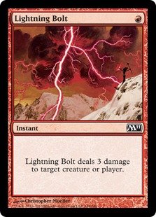 Magic: the Gathering - Lightning Bolt - Magic 2011