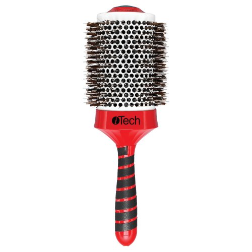 HAIRART ITECH Magnetic Tourmaline 3-3/4” Boar & Nylon Bristle Brush 76600