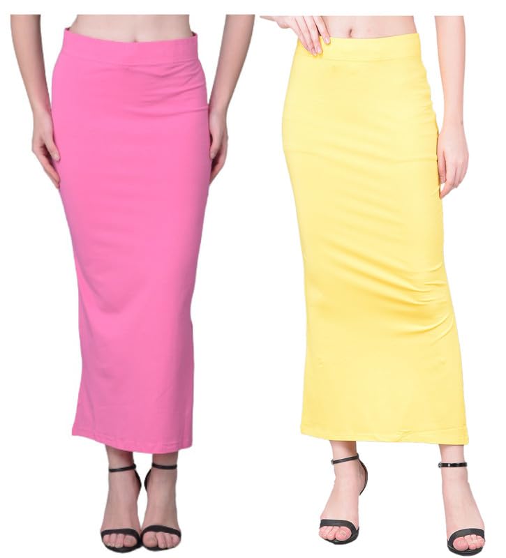 Image of Comfort Lady Women Cotton Blend Saree Shapewear /Saree Shapers Underskirt /Saree Petticoat