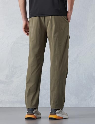 Image of Amazon Brand - Symbol Men's Relaxed Fit Athleisure Jogger Cargo Trouser (Elasticated Waistband)