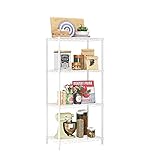 Function Home 4 Tier Wire Shelving Unit,Metal Storage Rack , Storage Shelf for Kitchen, Living Room,...
