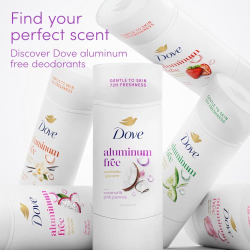 Dove Deodorant Stick Cucumber & Green Tea Aluminum Free, 2.4 Ounce (Pack of 12) - image 7
