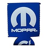 Mopar Logo Insulated Can Wrap Scuba Neoprene Material Can Holder Cooler Sleeve
