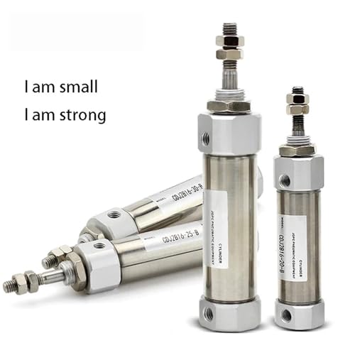 Vérin pneumatique inox CDJ2B de haute précision pour guidage machine rigide - 4