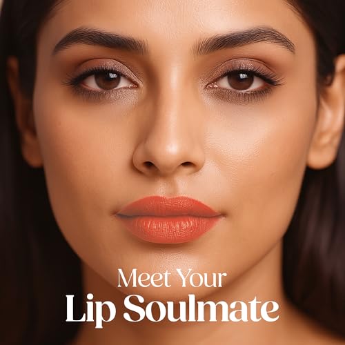 Image of Hilary Rhoda Matte Love Non Transfer Liquid Lipstick | Lightweight & Matte Finish | Waterproof Lipstick for Women | Long Lasting & Non-Drying Lipstick | 5ml (Bright Blush - Shade 04)