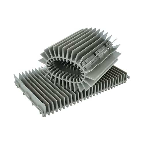 vhbw 2X Spazzola Compatibile con Zodiac Vortex 3, 4, 2 Robot aspiratore per Piscina - in PVC