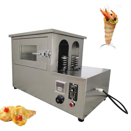 JARYANNIX 110V 2000W Rotational Pizza Oven 12 Pieces in 3-5