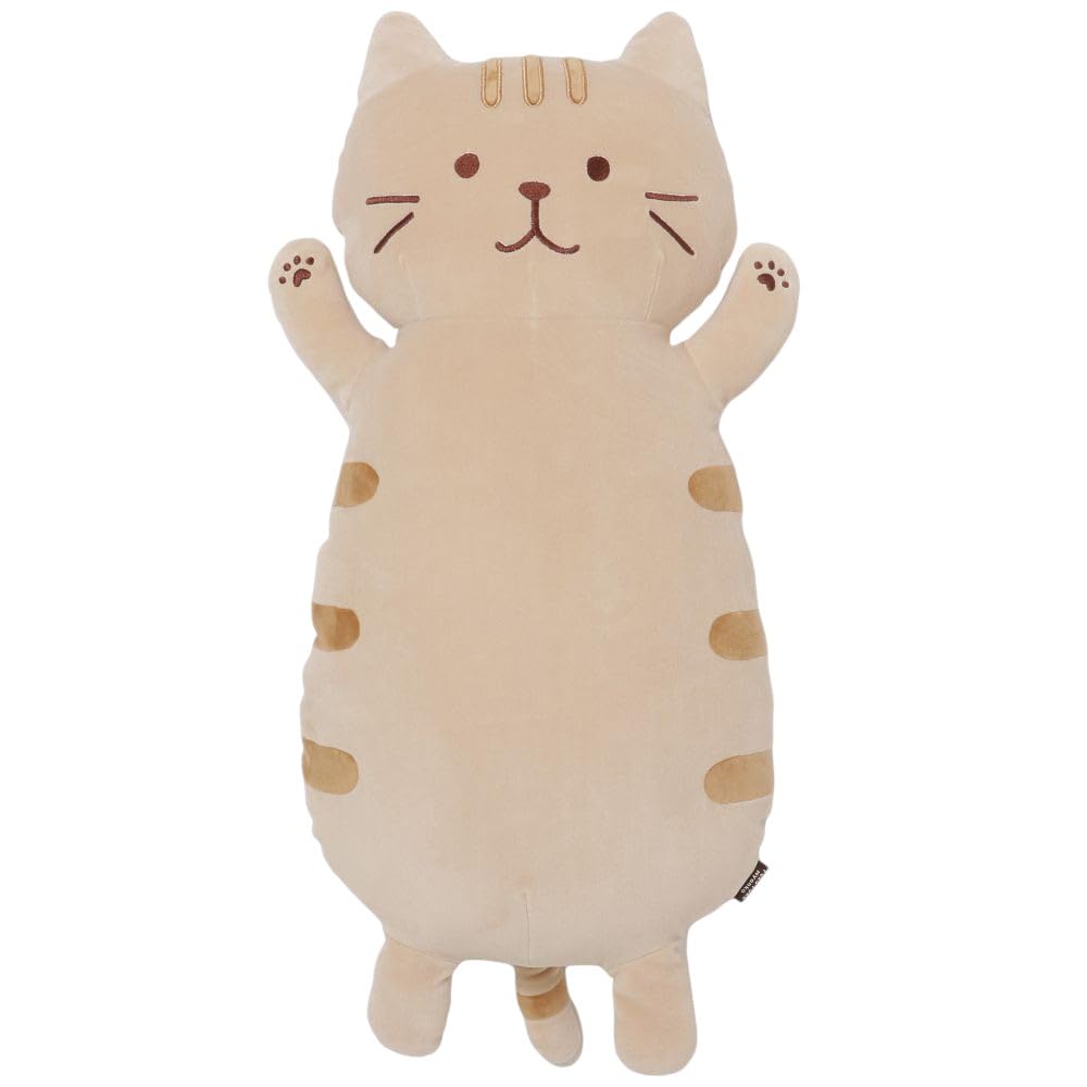 Amazon.co.jp: 抱き枕 猫 75cm ぬいぐるみ もちもち 大きめ 新生活