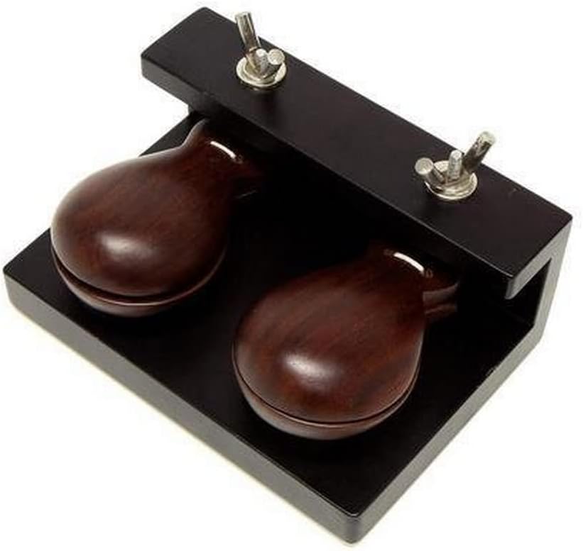 Gewa Castanets - 830430 - Castanet block - Adjustable tension - Professional design