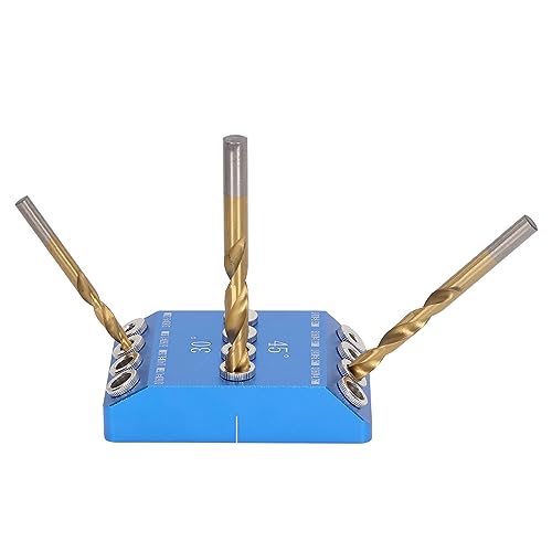 Guide de perceuse multi angle avec trois positions fixes pour terrasse en bois