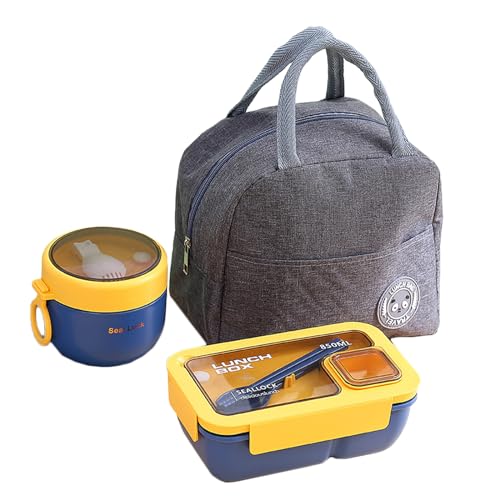 ٓ 1i ٓ  ֓ ׂƂ Lunch box ƃXv[t 850ml/1100ml `{bNX W HΉ `Rh~ Ⓚ\ y eʂׂƂ jq q w Ht ʋ ʊw (CG