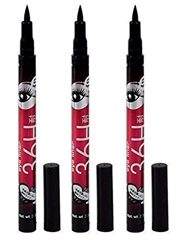 HUDA BBWaterproof Black Eyeliner Pencil Pack of-3