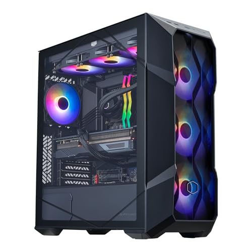 Image of Cooler Master TD5 Pro Gaming PC Intel Ultra 7 265F RTX 5080 ATX Desktop PC | Intel Core Ultra 7 265F + NVIDIA RTX 5080 16GB Gaming PC, 32GB DDR5 6000MHz, 2TB M.2 SSD, 360mm AIO Cooler, Windows 11