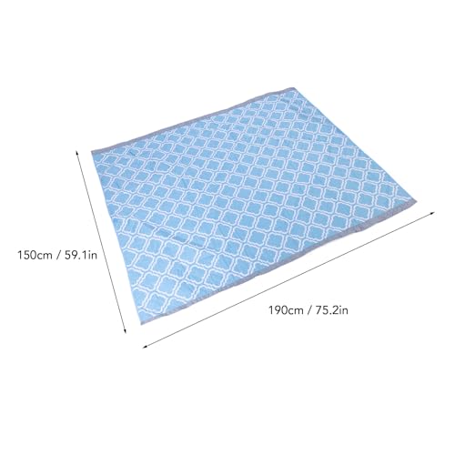 Manta de picnic de poliéster resistente y duradera con bolsa de almacenamiento 3