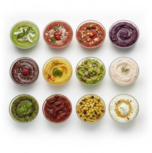 Provance Dipschalen Dessertschalen Schüsseln aus Glas Glasschälchen Tapasschalen (12 Stück, Ø 9 cm) | Vielseitig für Tapas, Desserts & Snacks | Perfekte Servierschalen | Modern & Stapelbar Provance Dipschalen Dessertschalen Schüsseln aus Glas Glasschälchen Tapasschalen (12 Stück, Ø 9 cm) | Vielseitig für Tapas, Desserts & Snacks | Perfekte Servierschalen | Modern & Stapelbar