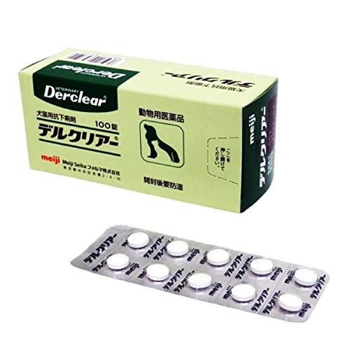 Amazon | デルクリアー 犬猫用 100錠（動物用医薬品）【在庫限り