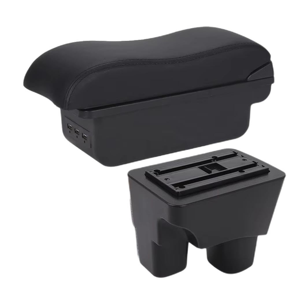 Fsozdbbpl B2 Black Line 3Usb For Chevrolet Onix 2020-2024 Car Armrest Box Storage Box Interior Parts